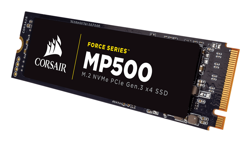 SSD Corsair Force Series™ MP510 960GB NVMe PCIe M.2 Gen3 x4 (F960GBMP510) _919KT